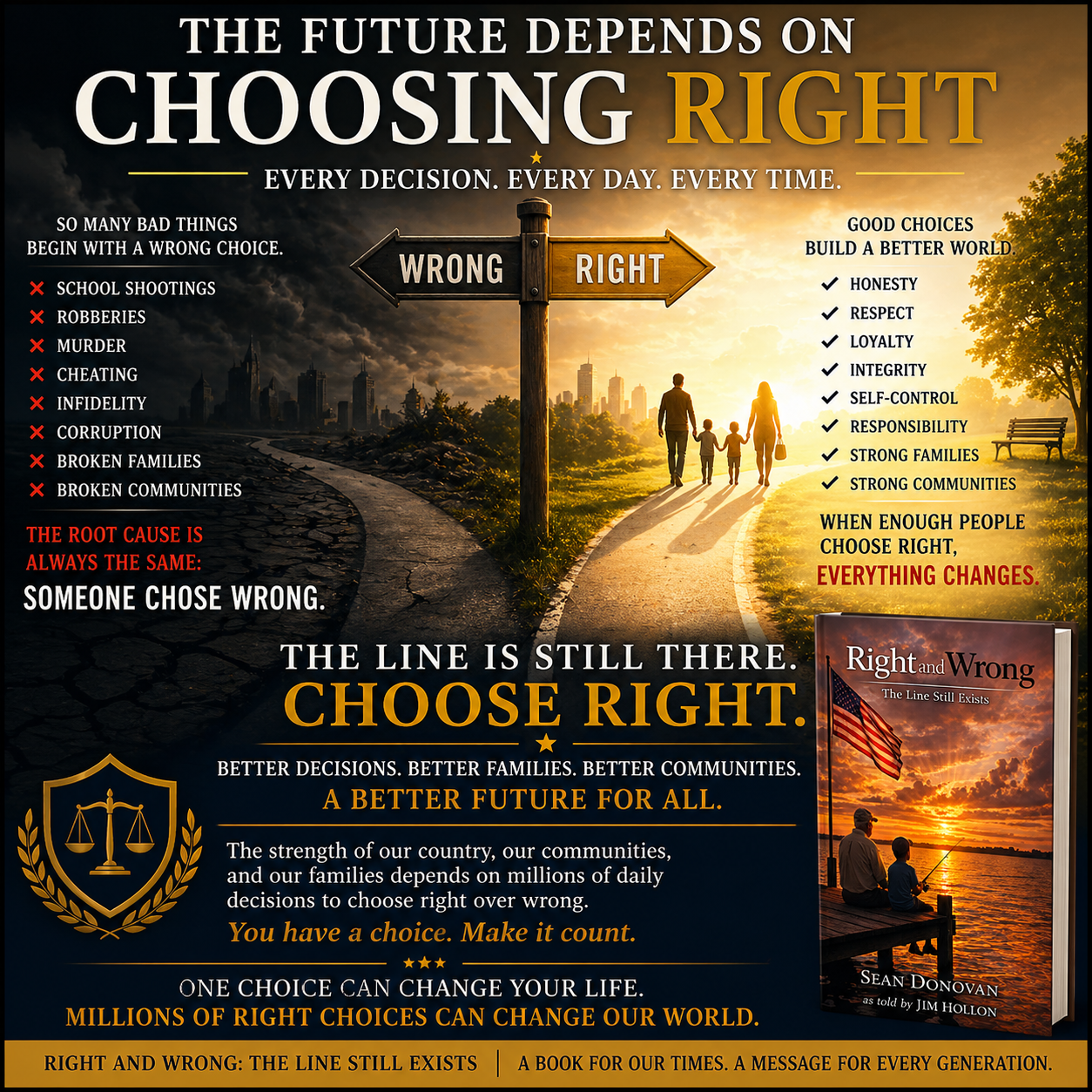 Why Choosing Right Over Wrong Still Matters
