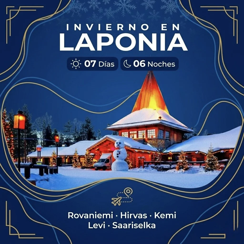 Invierno en Laponia