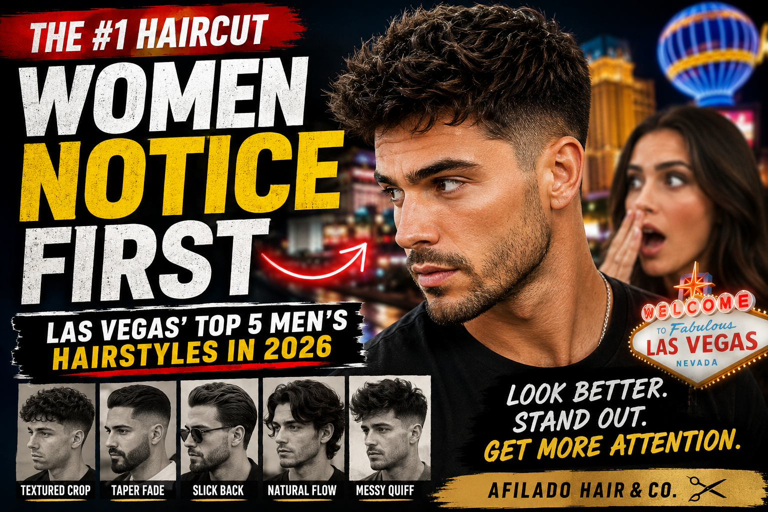Trending Hairstyles in Las Vegas: The Men’s Cuts Defining 2026
