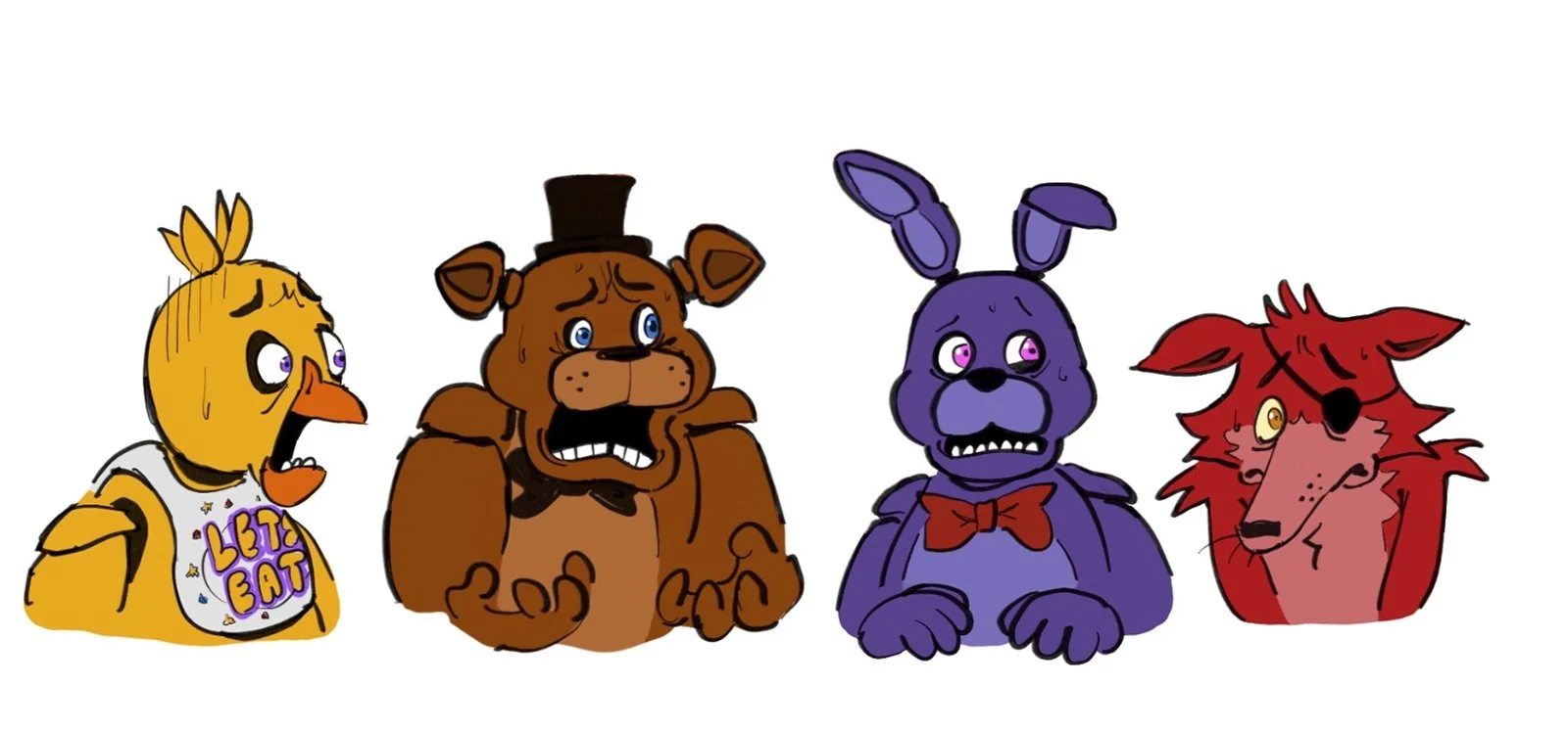 Pryce_FnafGang_Sketches.jpg