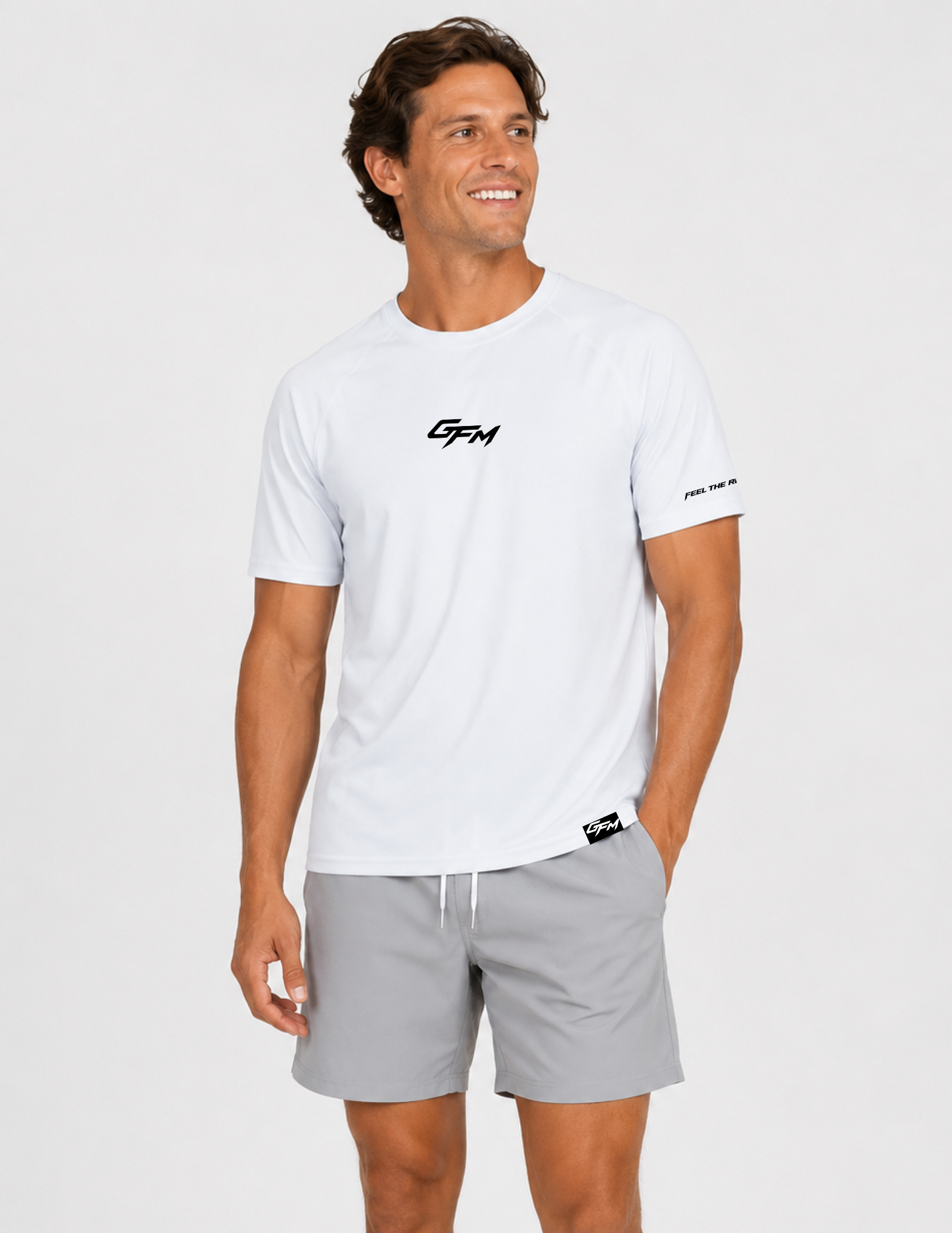 Offshore UV Mens Tee Front White.png