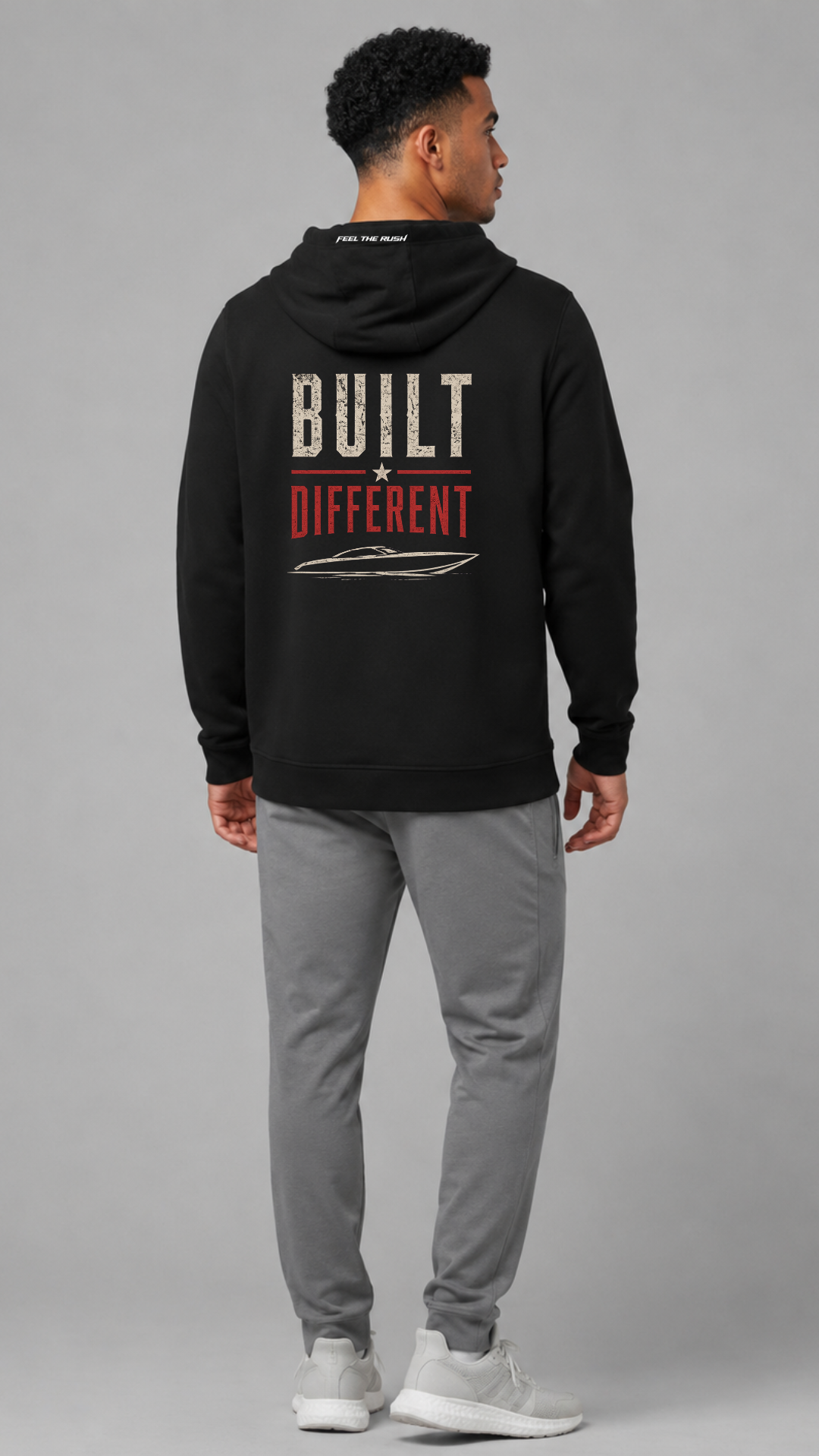 GFM Men's “Built Different” Scuba Hoodie