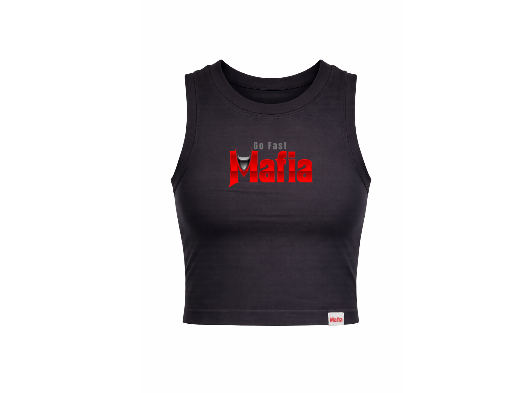 Core Logo V- Bottom Stretch Tank
