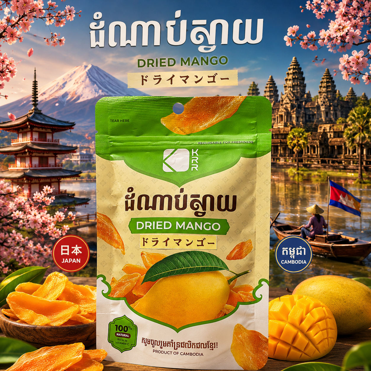 Cambodia Dried Mango