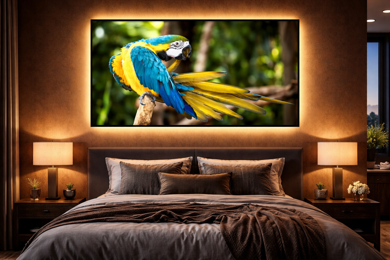 “Vibrant Majesty” – Fine Art Backlit Edition