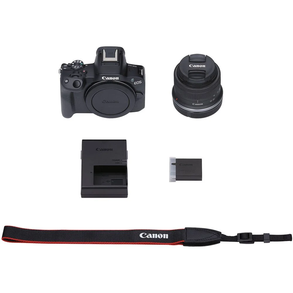 Canon EOS R50 Mirrorless Camera RF-S18-45mm