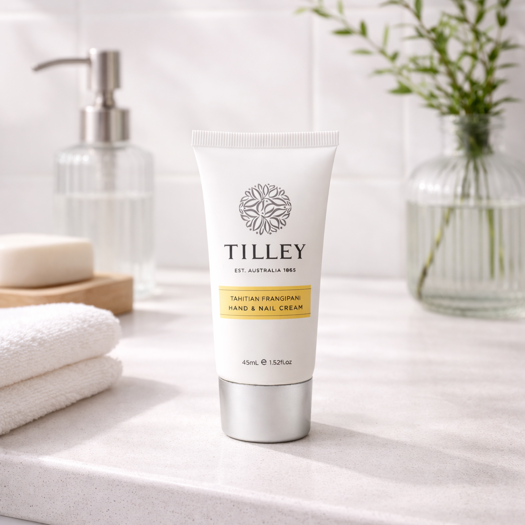 Tilley Tahitian Frangipani Deluxe Hand & Nail Cream 45mL