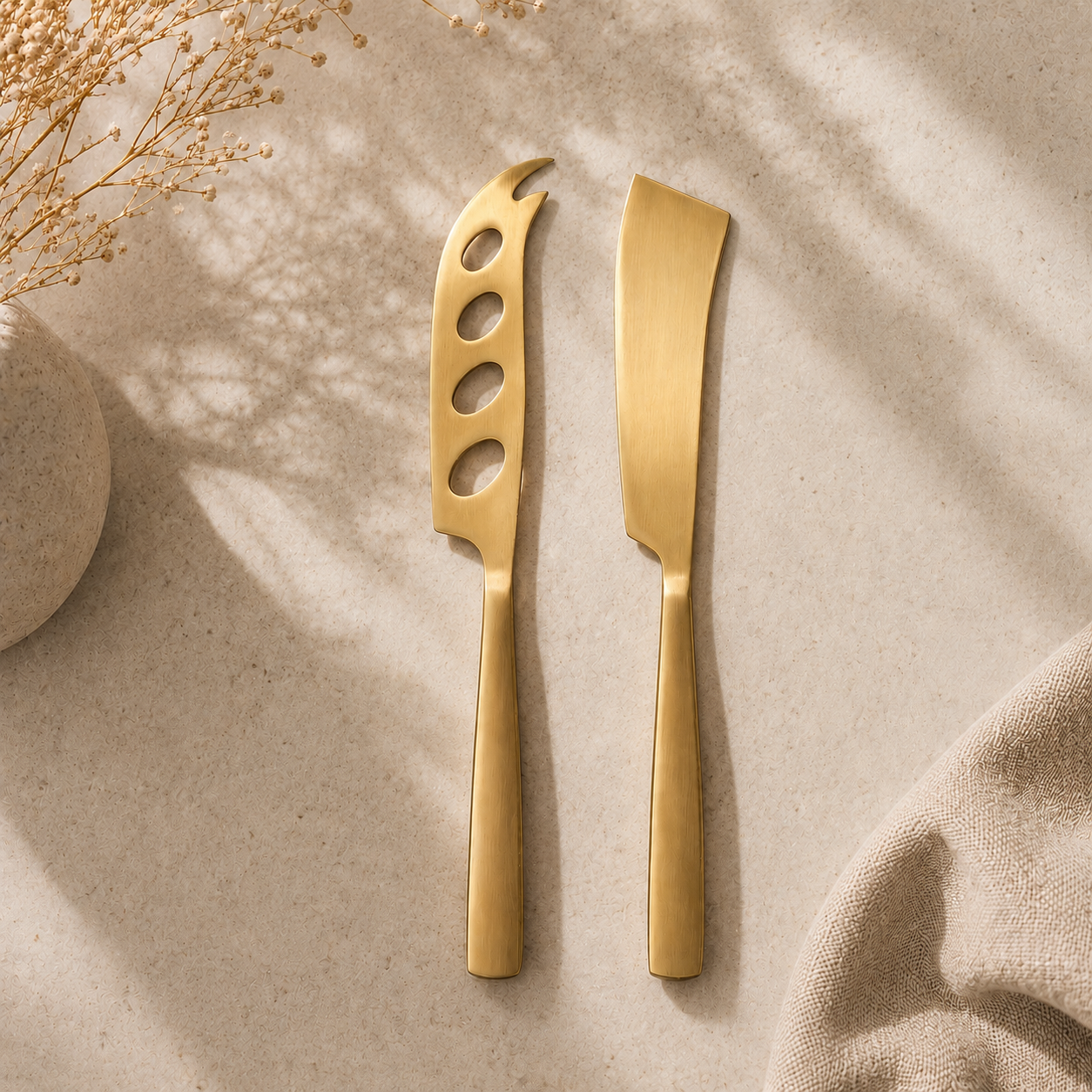 Cheese Knife & Spreader by The Line Edit.