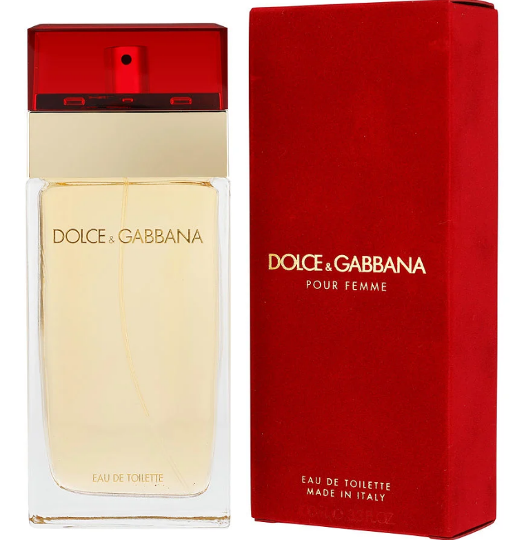 Dolce & Gabbana Pour Femme Eau De Toilette Spray 3.4oz