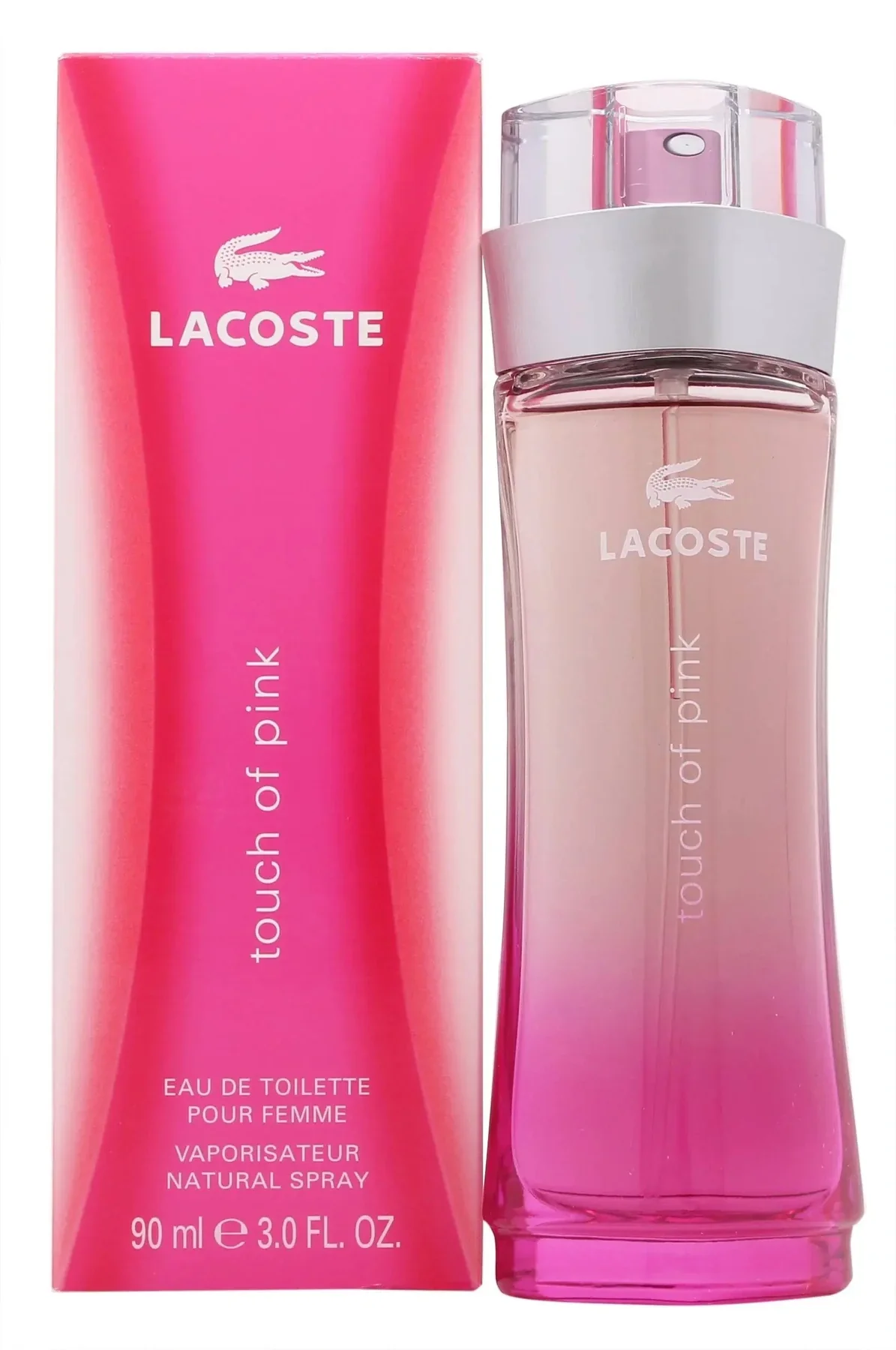 Lacoste Touch of Pink Eau De Toilette 3.0oz