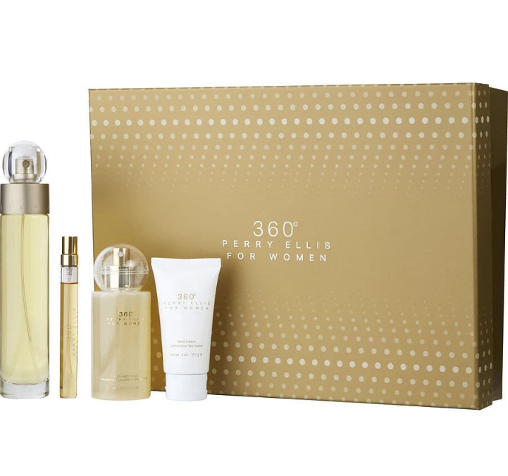 Perry Ellis 360 4 piece gift set for Women