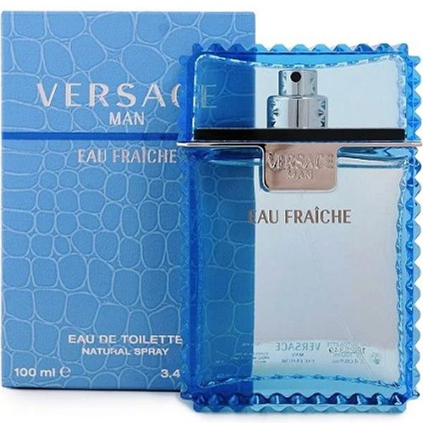 Versace Man Eau Fraiche Eau De Toilette Spray 3.4oz