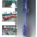 Images of plumbing pipes and fixtures, including close-ups of a blue pipe, a red pipe, and a water valve in a utility area.