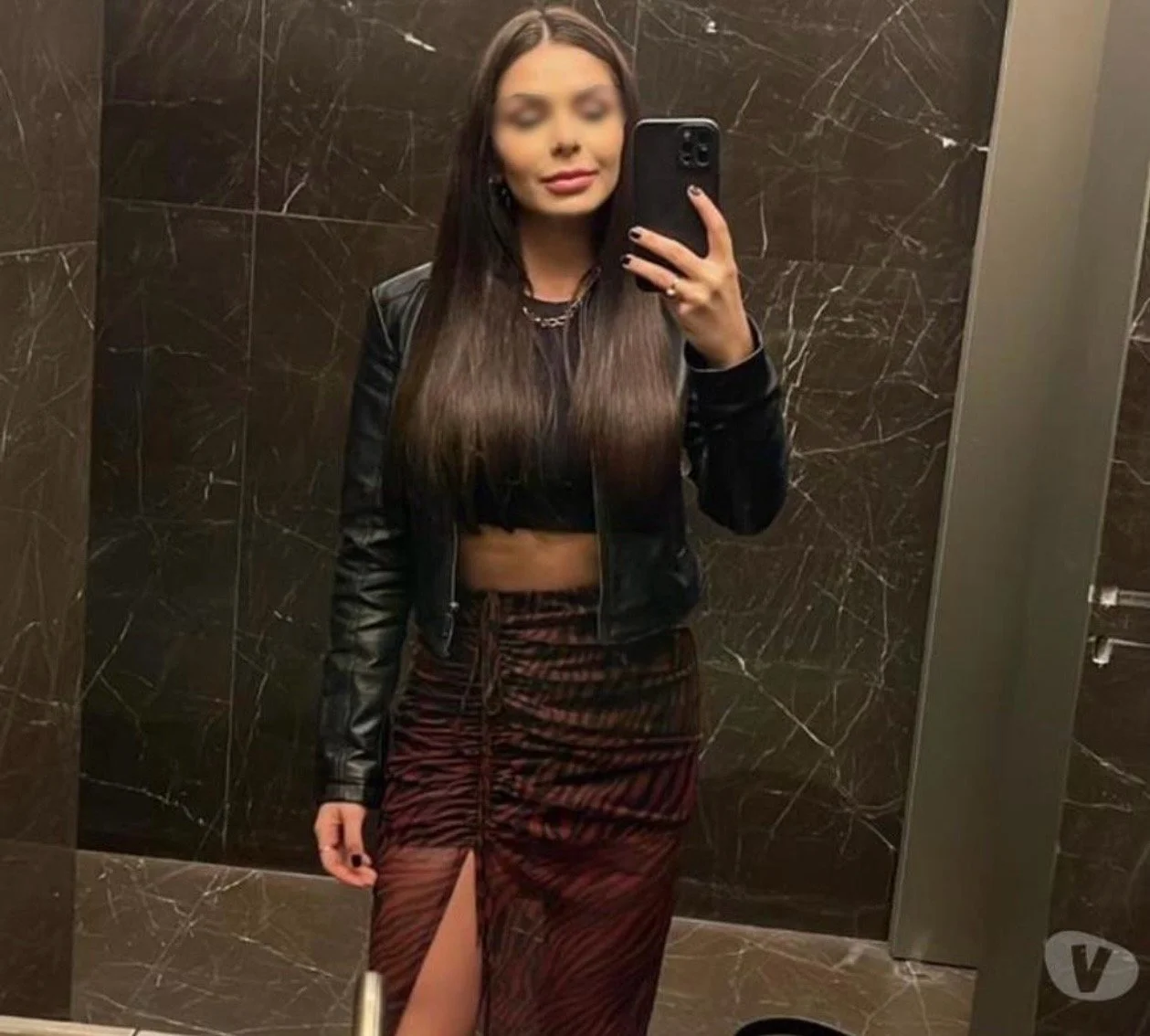High-class companion in NYC with long dark hair and minimal aesthetic