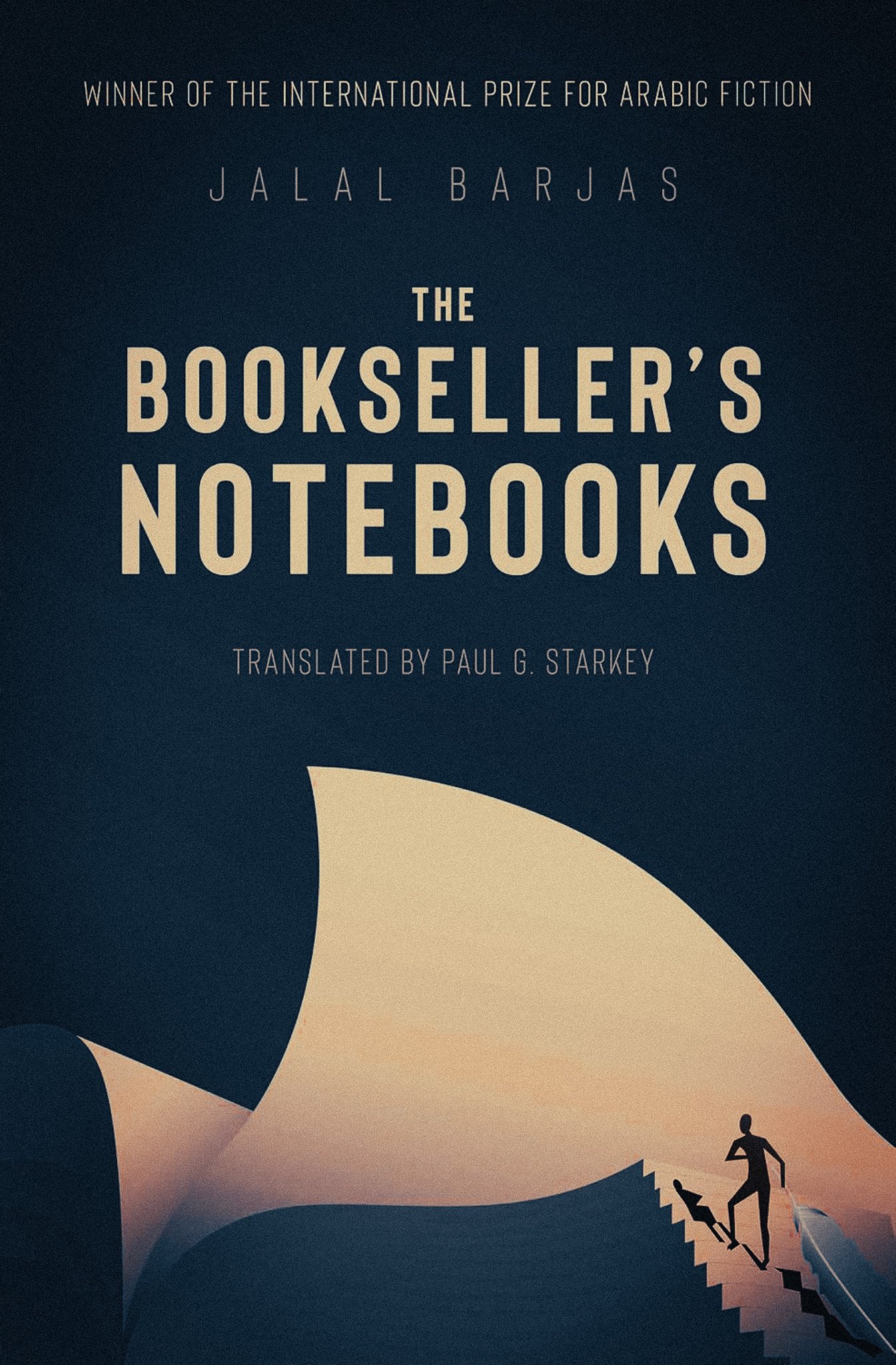 book cover of the booksellers notebooks, to read while travelling jordan