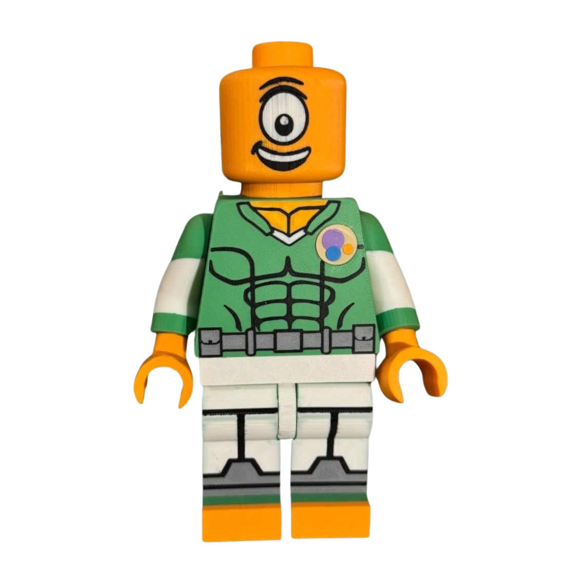 9in Brick inspired Allen the Alien (Invincible)