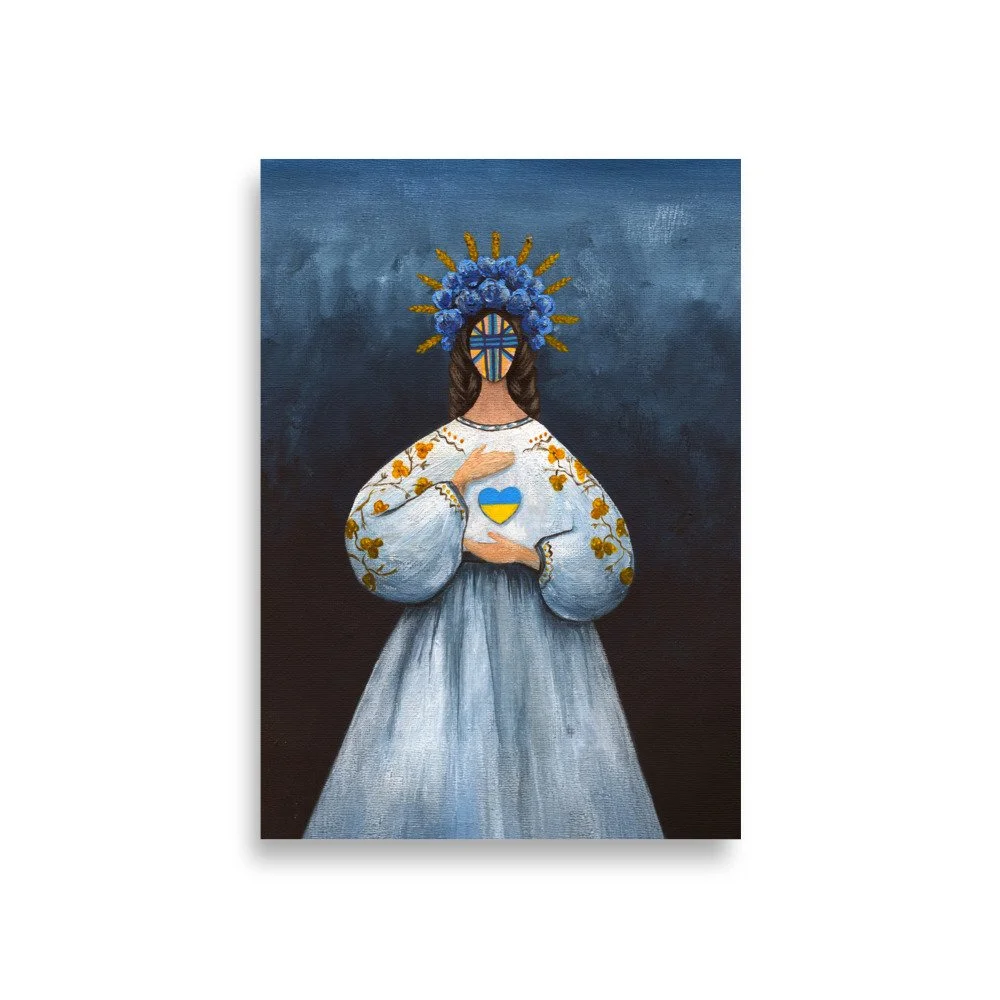 Ukrainian Motanka Poster