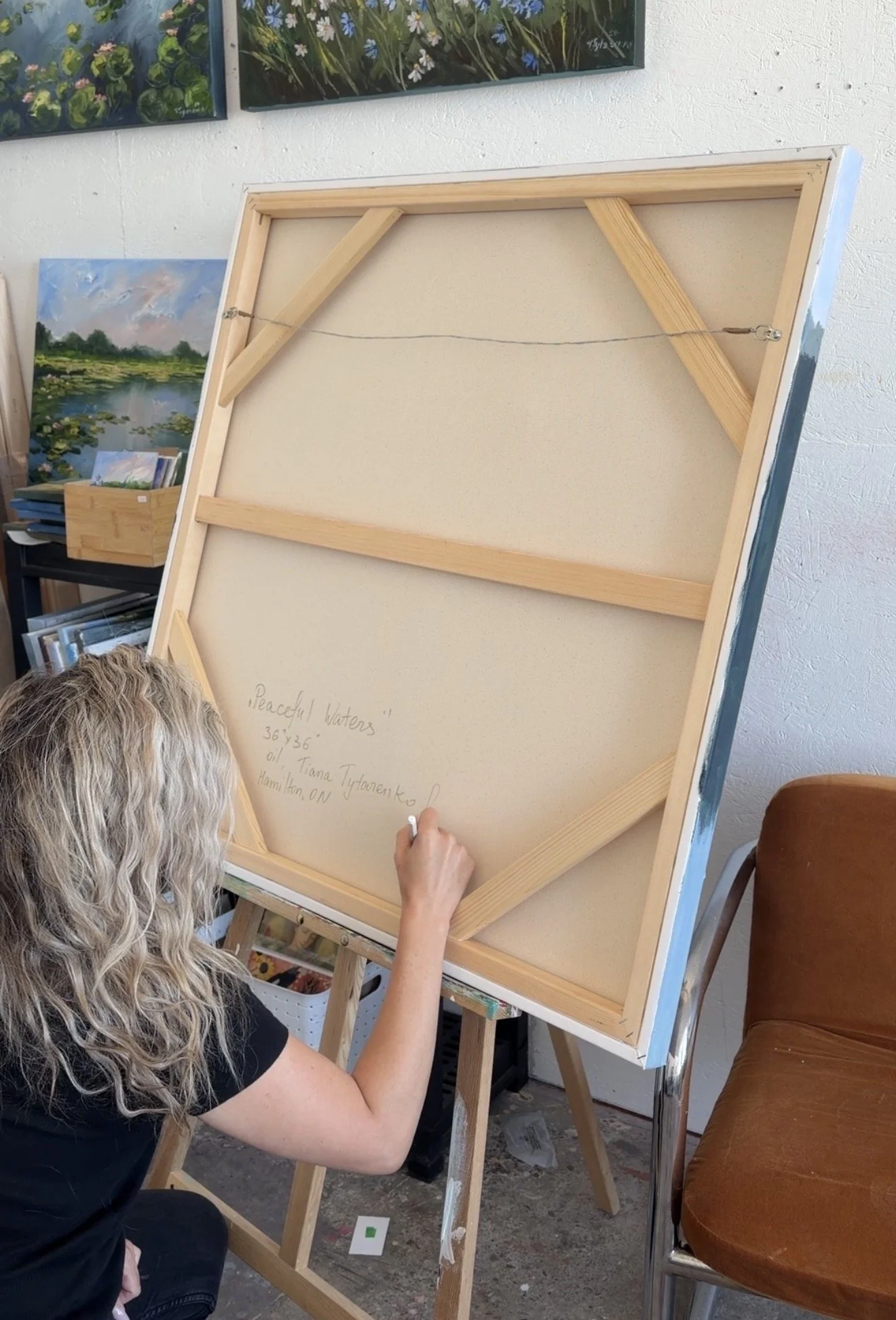The Journey of a Painting: From My Studio to Your Home