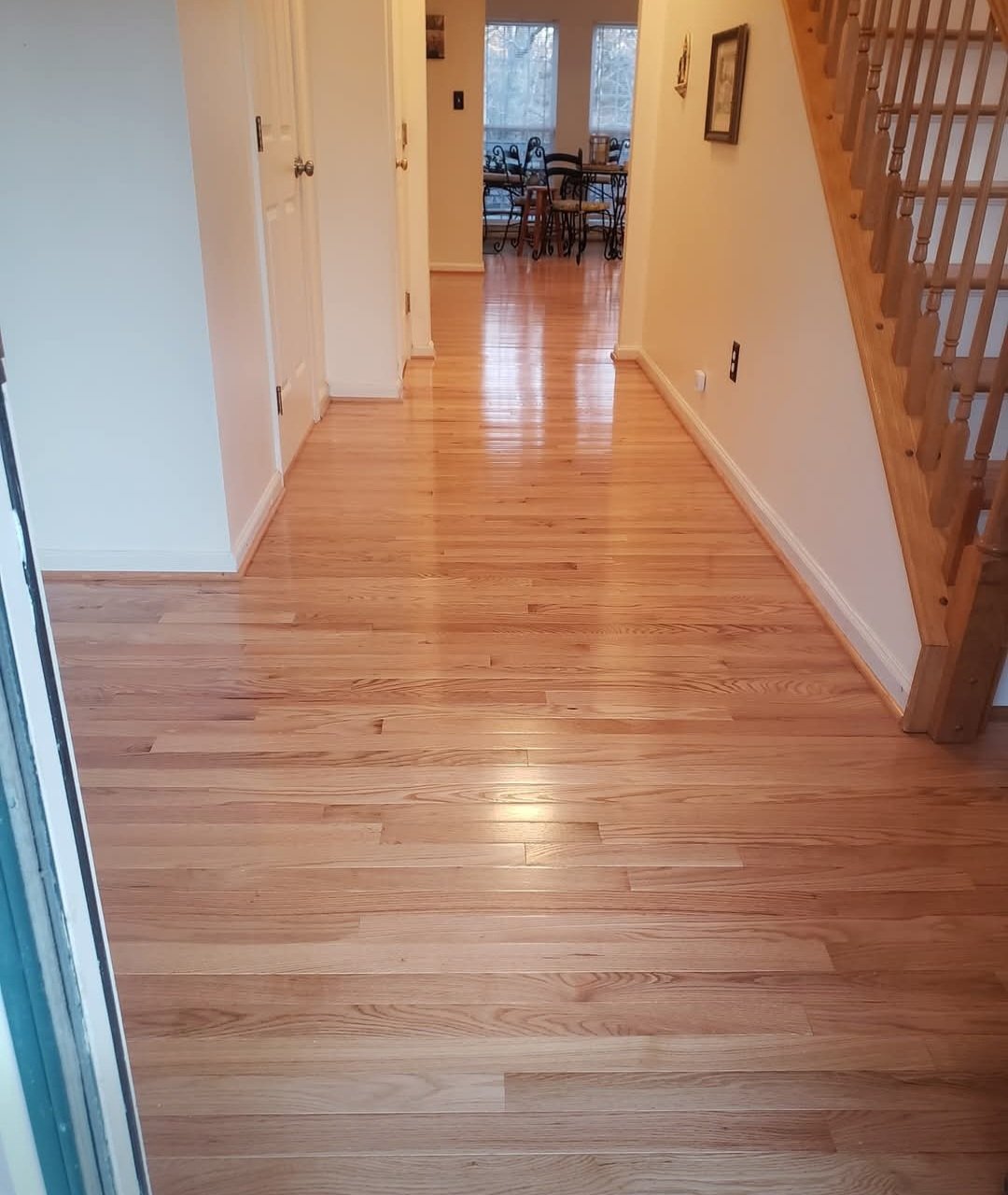 Solid hardwood installation