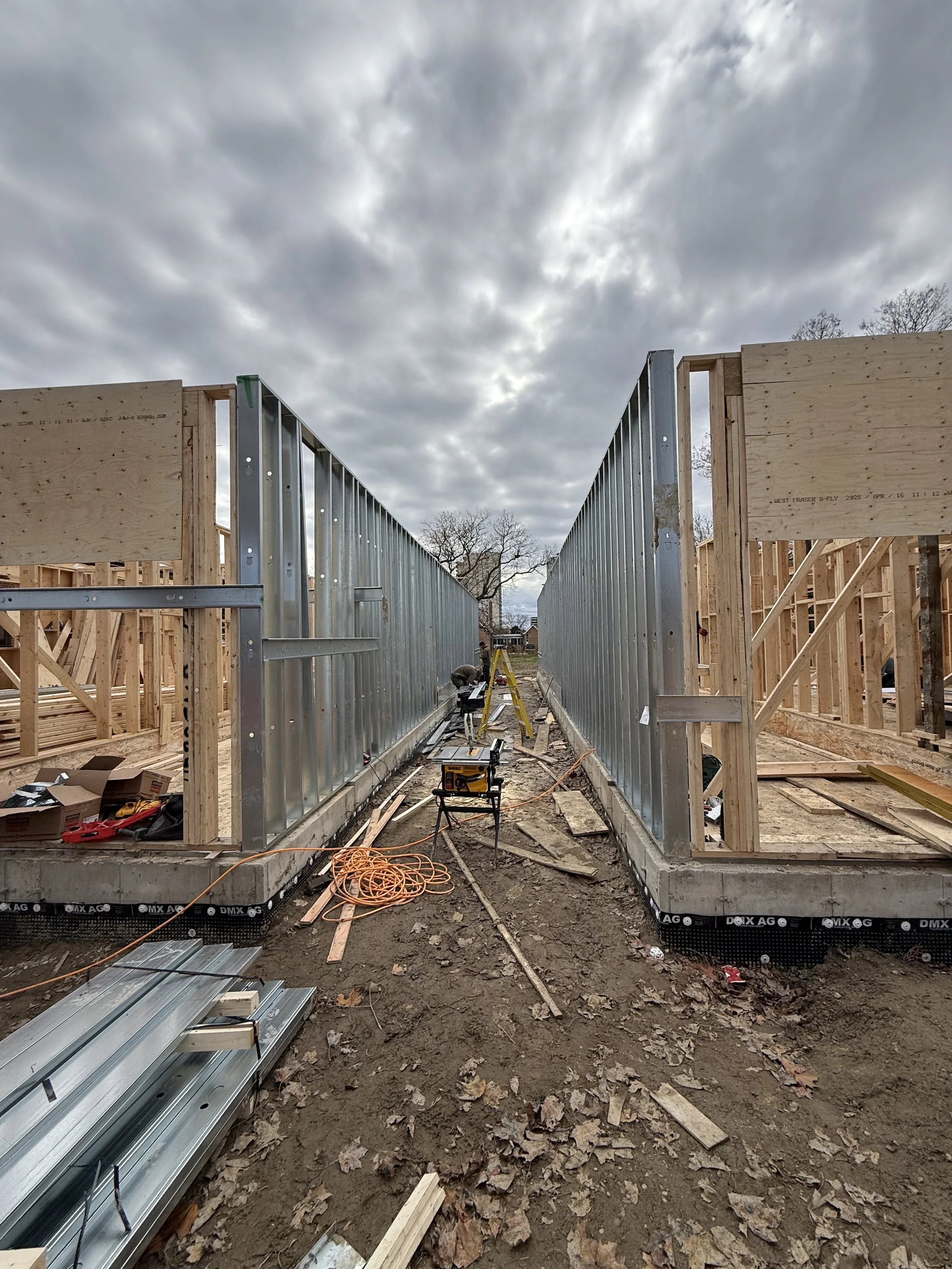 Structural Steel stud Framing