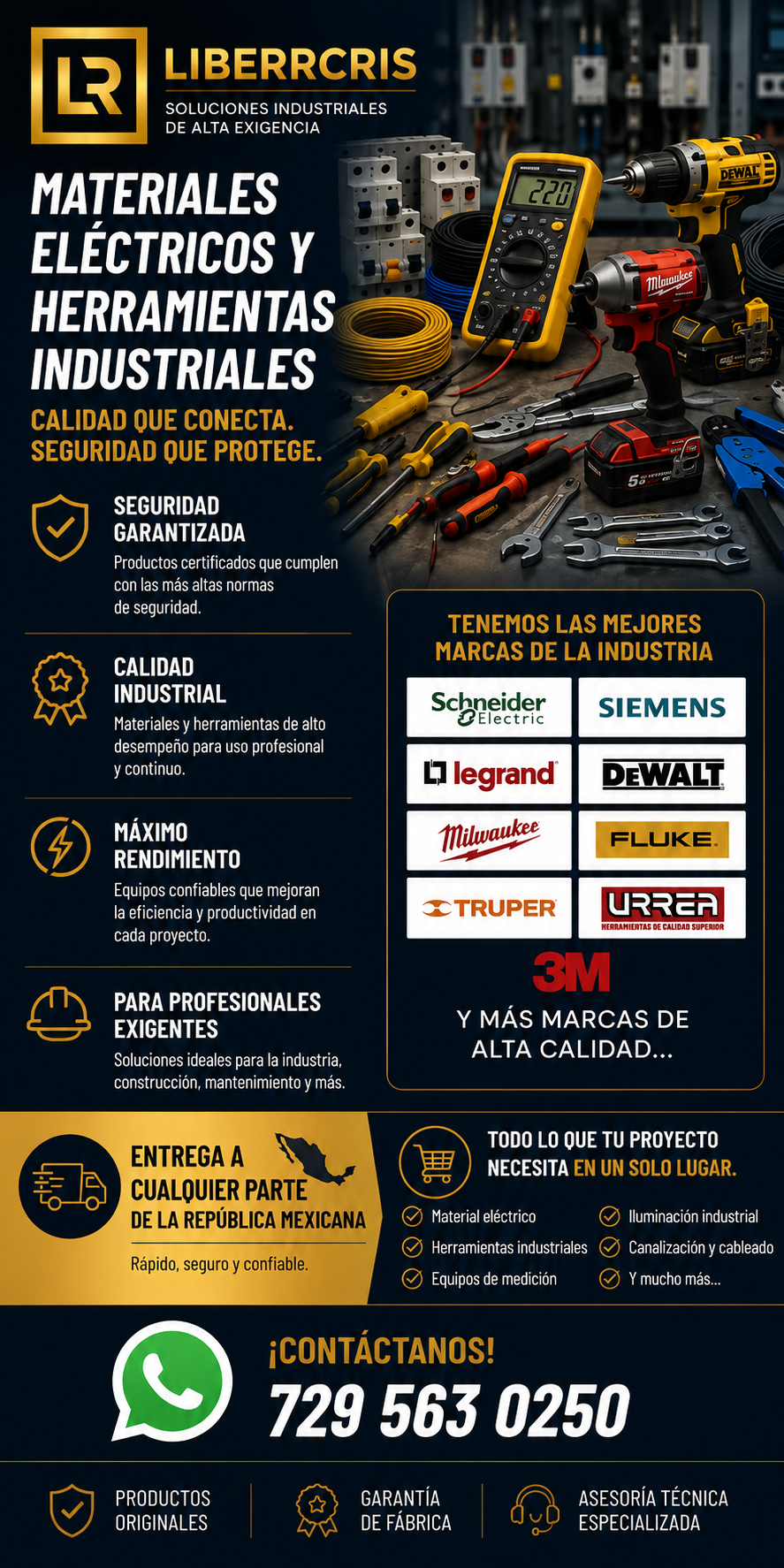 Suministro de Material Eléctrico y Herramientas Industriales