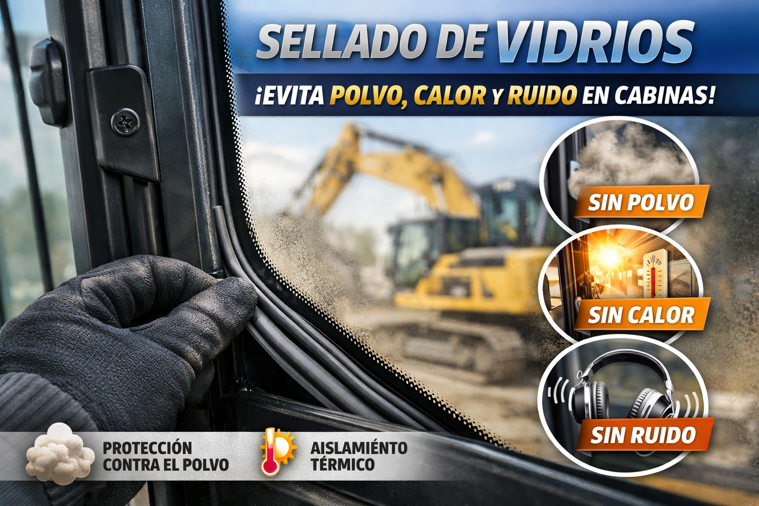 SELLADO DE VIDRIOS
