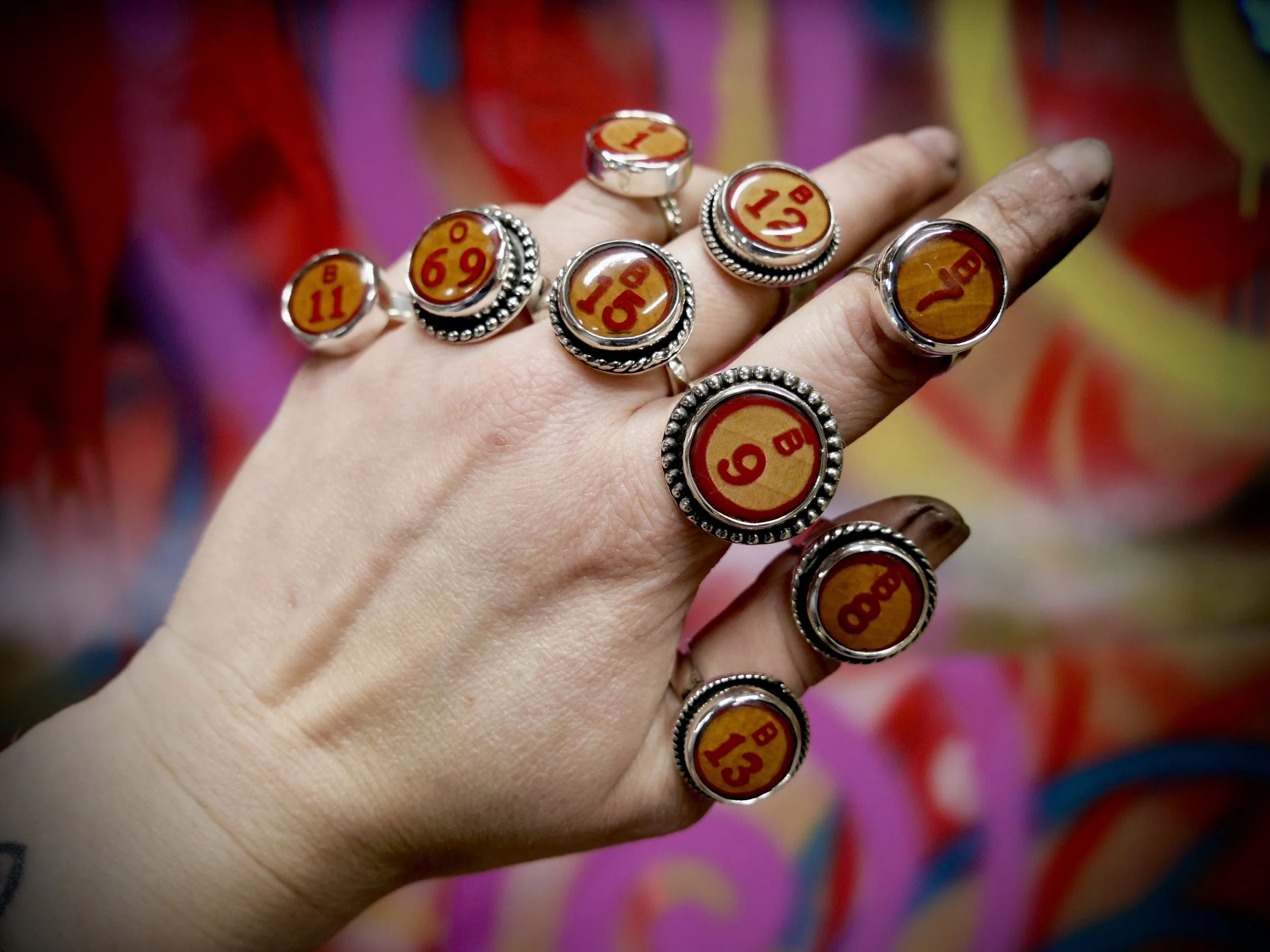 Vintage Bingo jewelry