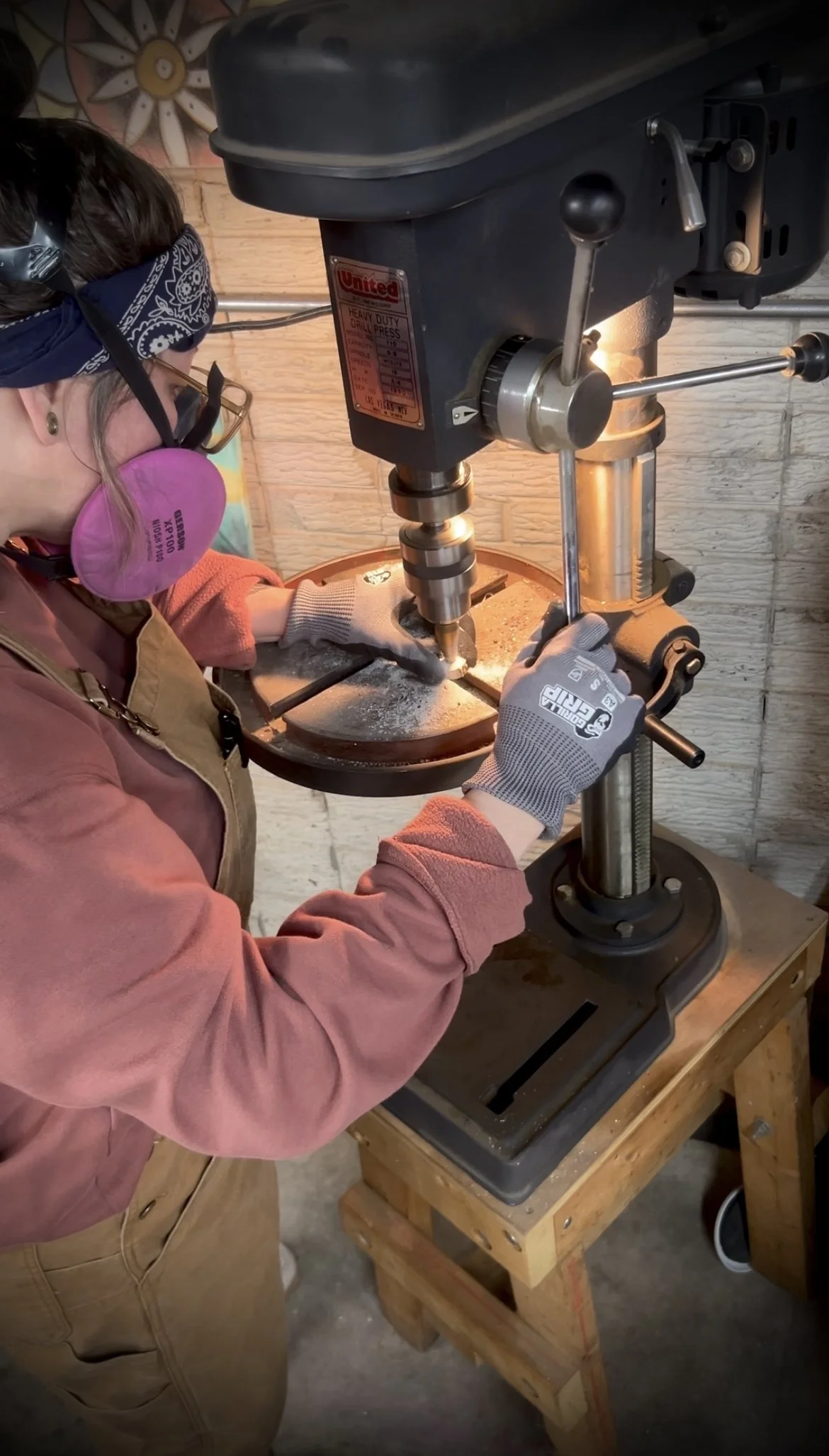 I love using new tools and trying new things! seeing what I can create with what I can. I also just really love tools!