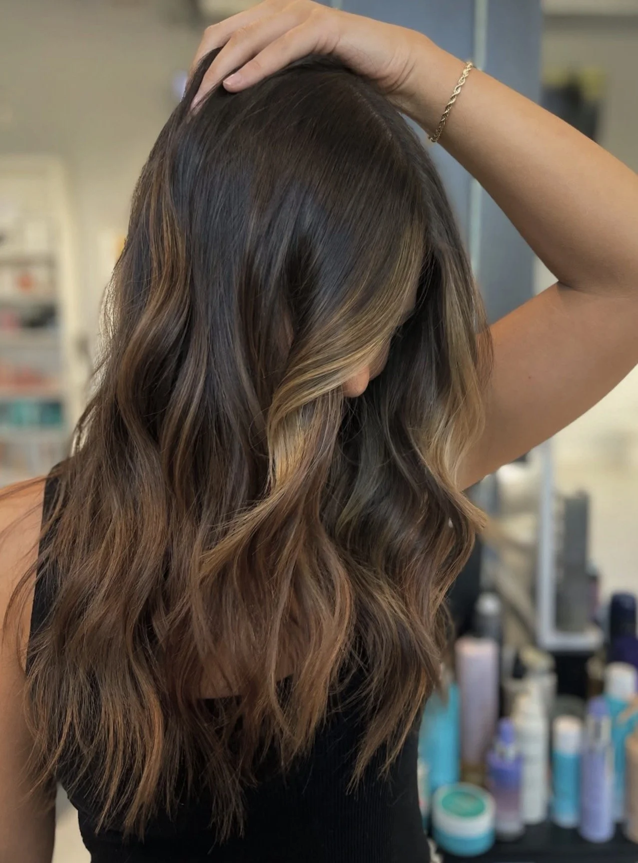 Balayage at beauty and the Beach.
