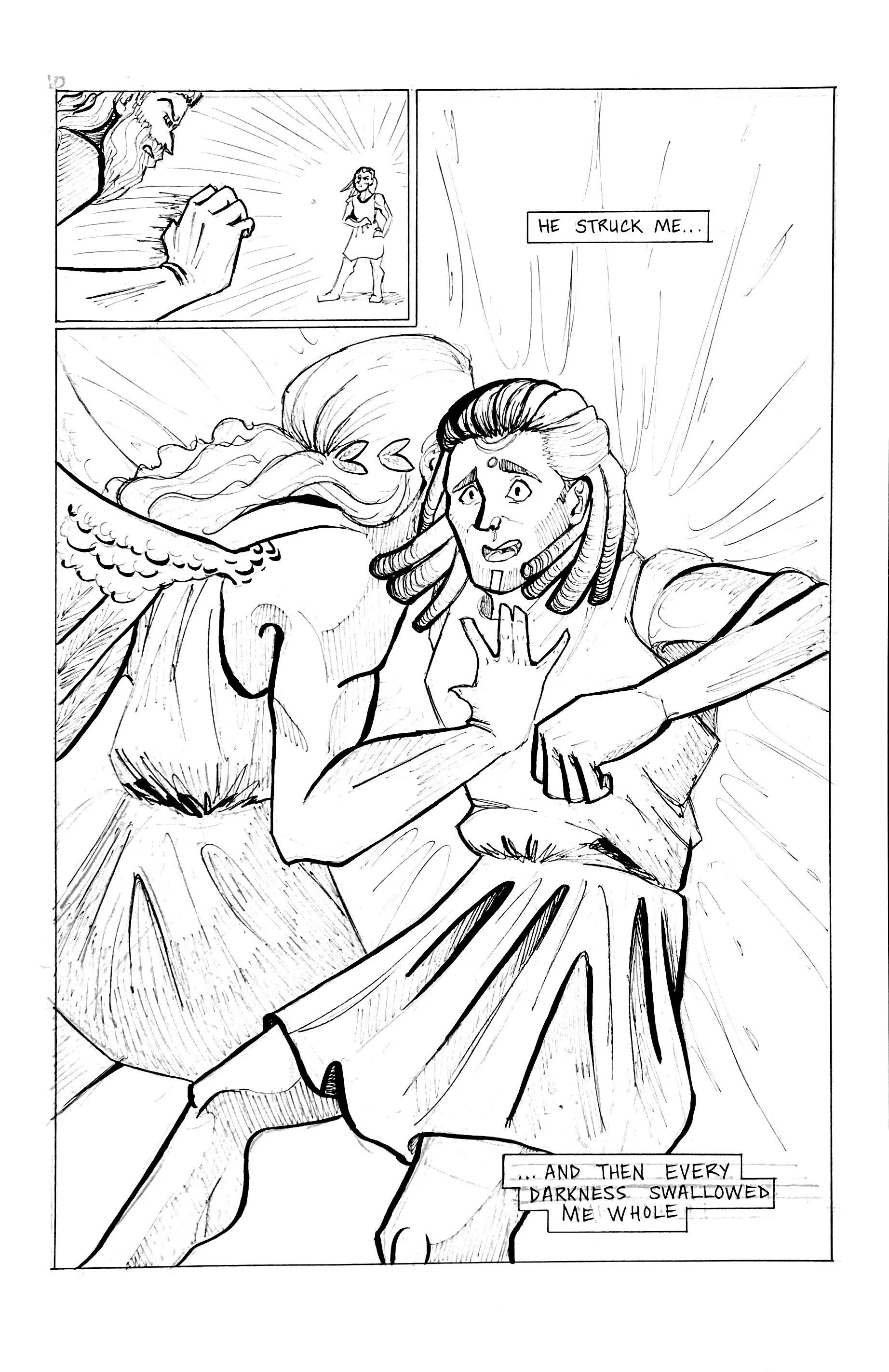 Course Work - Ink on Bristol 11"x17"