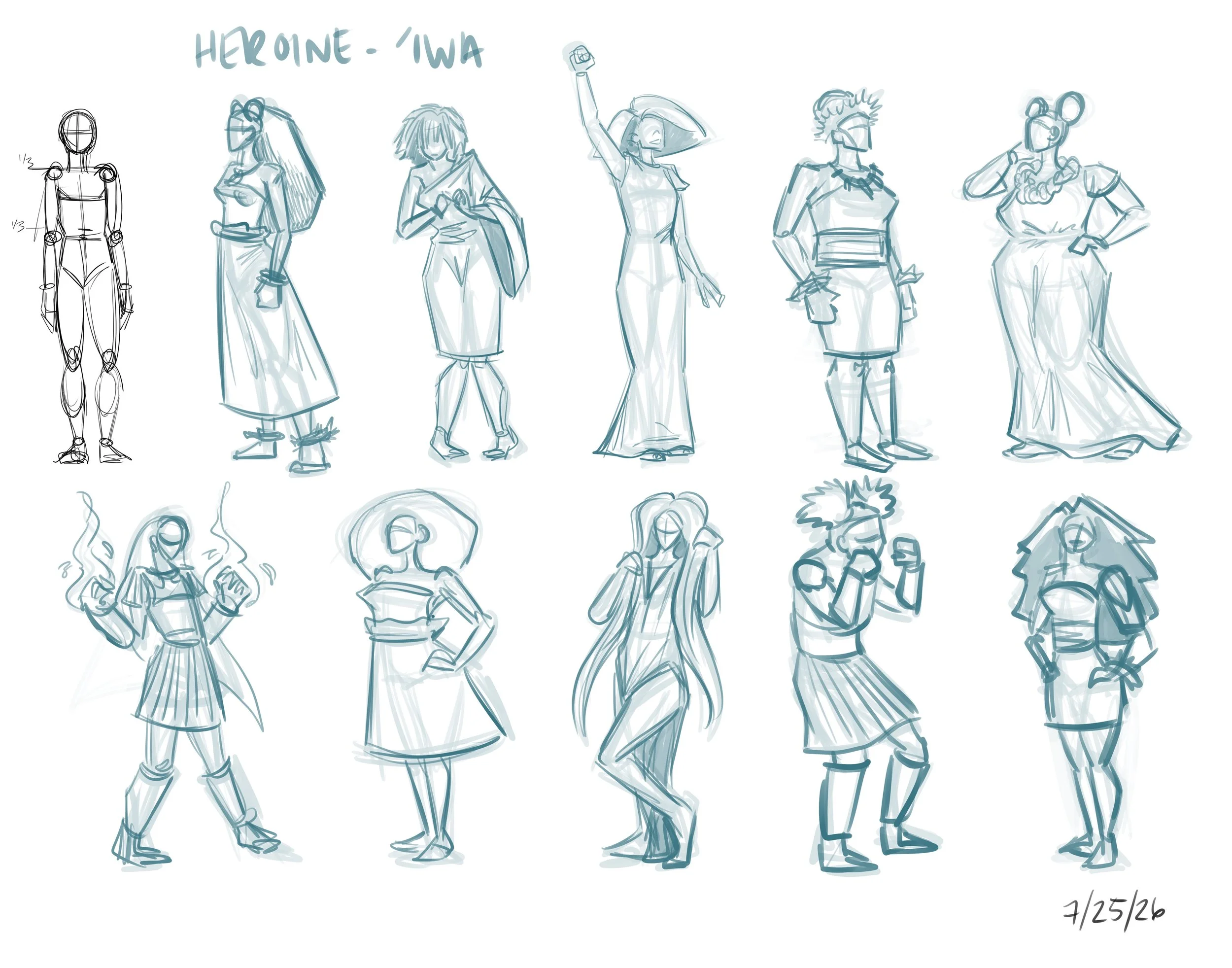 Heroine Thumbnails