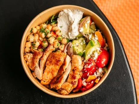 Harissa Spiced Chicken Bowl