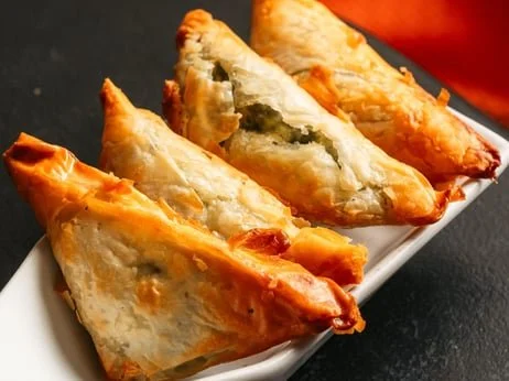 Spinach & Cheese Triangles