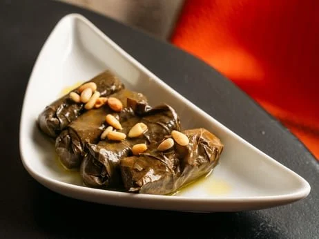 Herby Rice Stuffed Grape Leaves