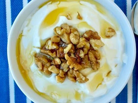 Greek Yogurt-Honey Walnuts