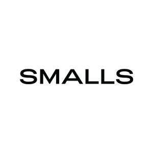 A logo for the brand "Smalls".