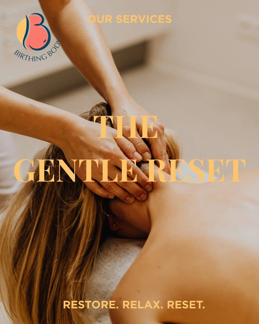 ✨OUR SERVICES✨

Feeling tight, tired, or like your body needs a reset?

The Gentle Reset is a calming, restorative, remedial massage, designed to help your body slow down and release built-up tension.

Using gentle, targeted techniques, this session 