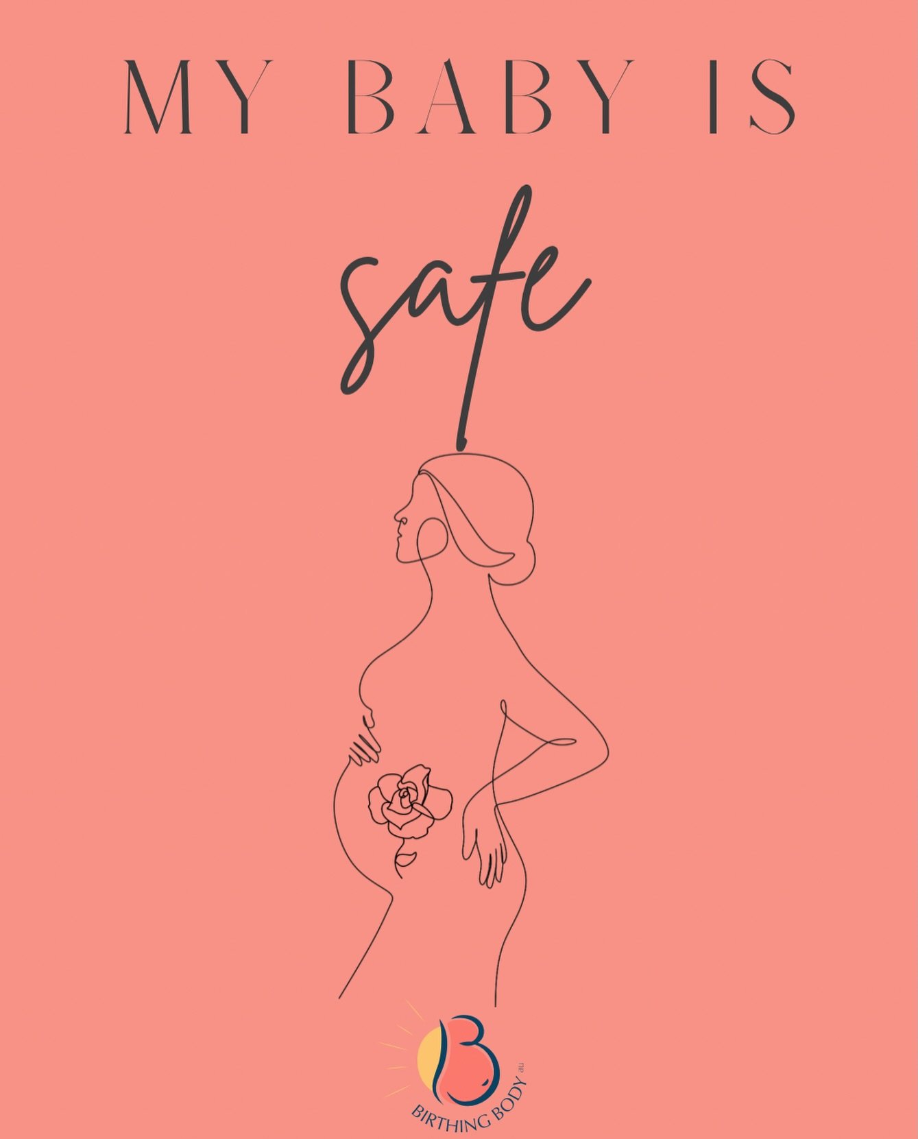 Save this for your birth, add to your hospital bag, or simply have on hand as a reminder you and your baby are working together.
You are safe. Your baby is safe. You are capable. You can do this mumma 
💙💛🧡🩷

#birth #birthaffirmations #labourandbi