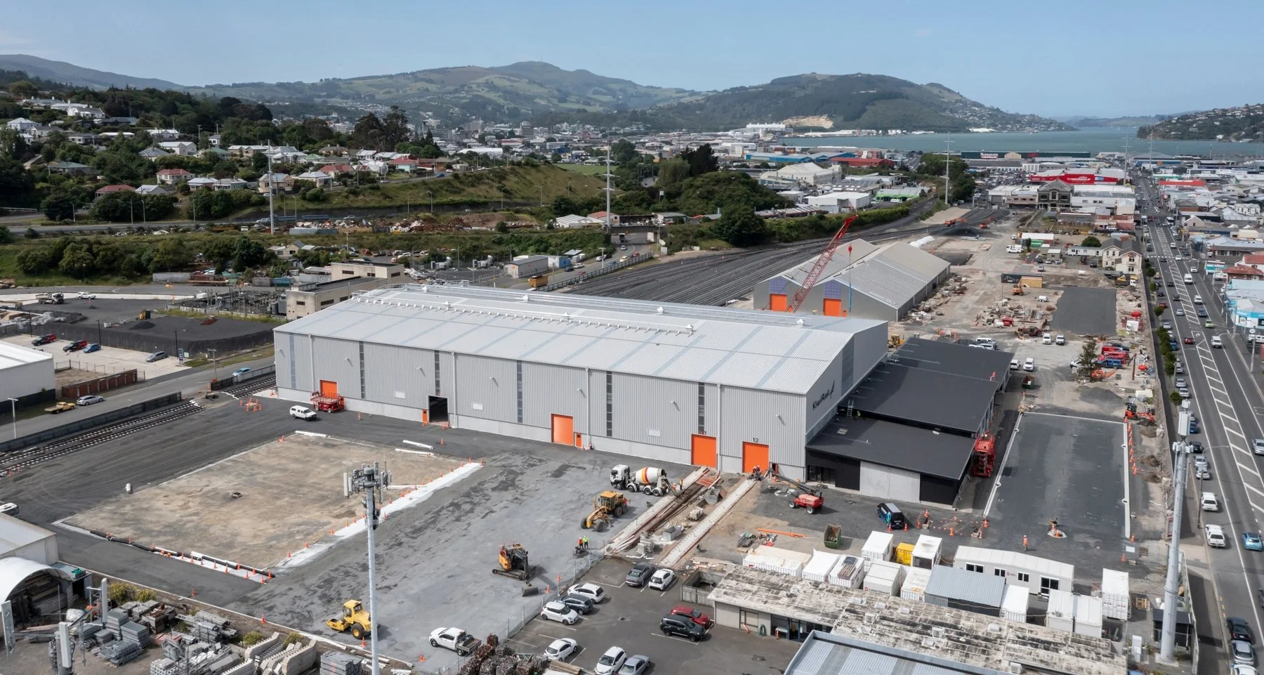 Kiwirail Hillside Dunedin (Taggart Earthmoving) 2023 Demolition works