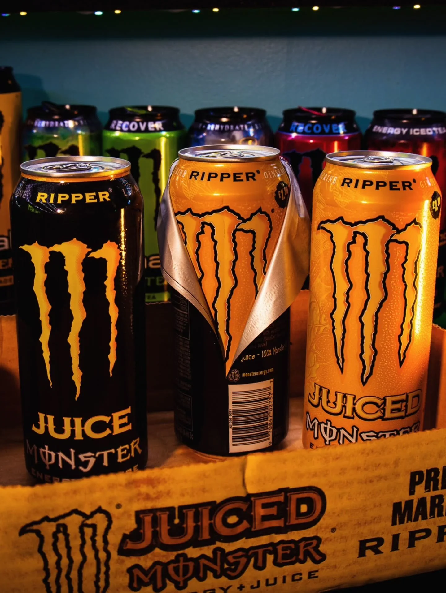 Monster Energy Relabeled Ripper, price marked and wrapped with a shrink wrap label.

#monsterenergy #energydrink
#monsterenergydrink #monstercollection
#juicemonster
@monsterenergy