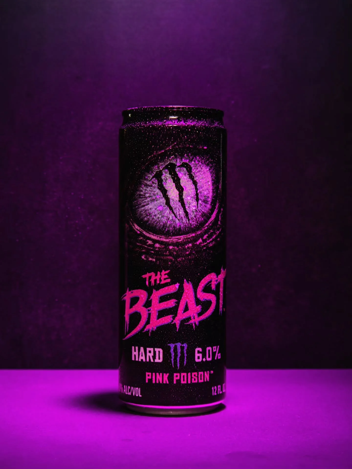 Monster Energys 6% Pink Poison Beast, my personal favorite Beast flavor. A nice sweet pink flavor, and the can looks amazing!

#monsterenergy #pink #hardseltzer #beastunleashed  #pinkpoison @monsterenergy @thebeastunleashed