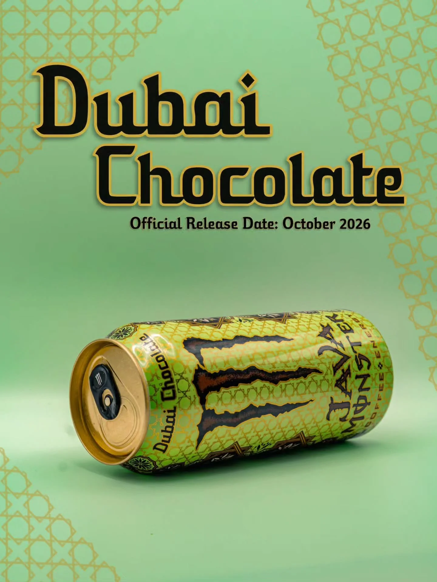 NEW Java Dubai Chocolate Monster Energy 🍫. Havent tasted it yet but will hopefully be giving it a try soon, nice can design, reminds me of Irish Blend. Official release for these is October 2026, these are sales samples and a few are for sale on VMC