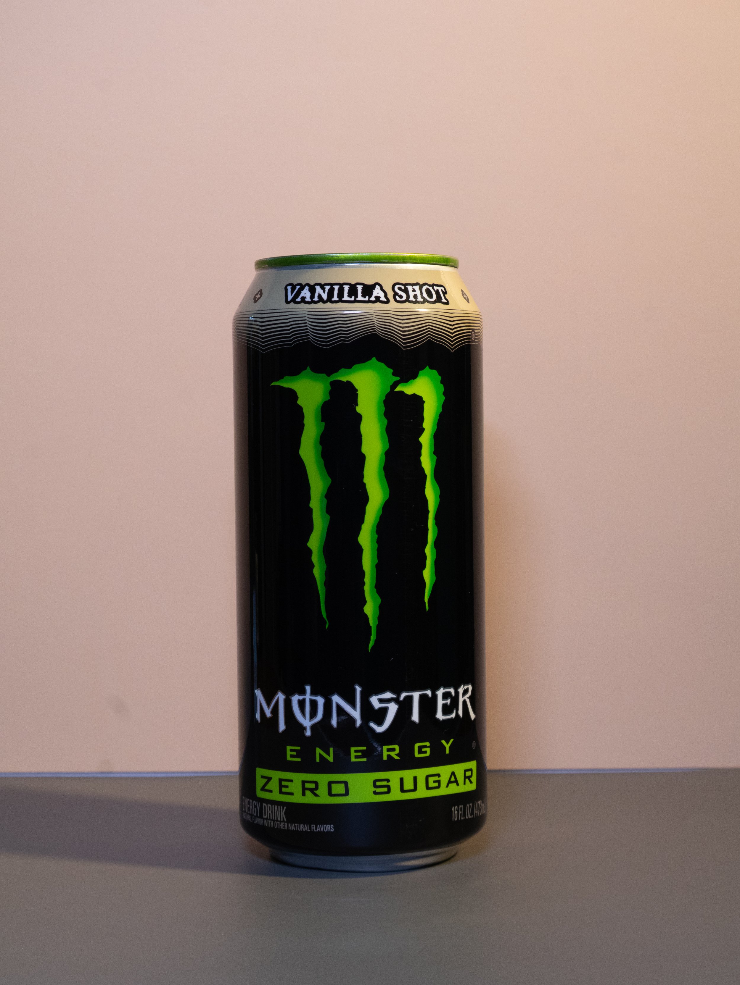 Monster Energy NEW Vanilla Shot Zero Sugar Sample on VMC shops