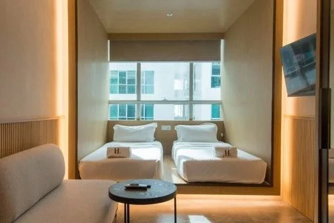 Superior Twin Courtyard View

Designed with simplicity and comfort in mind, this thoughtfully curated room offers twin beds, warm wood accents, and a calming atmosphere&mdash;creating a seamless balance between style and functionality for a restful s