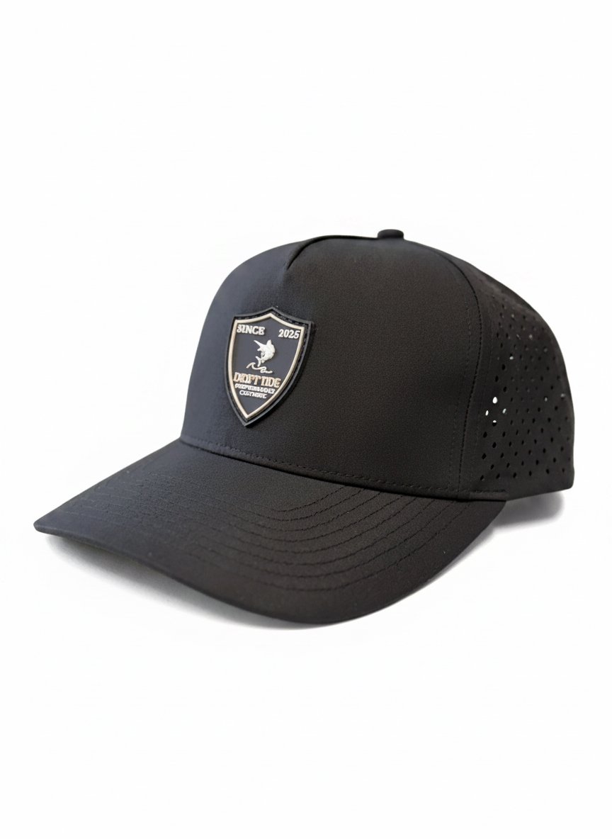 PVC Black Performance Hat
