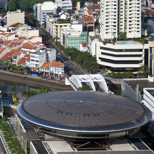 Aerial View of Singapore Supreme Court