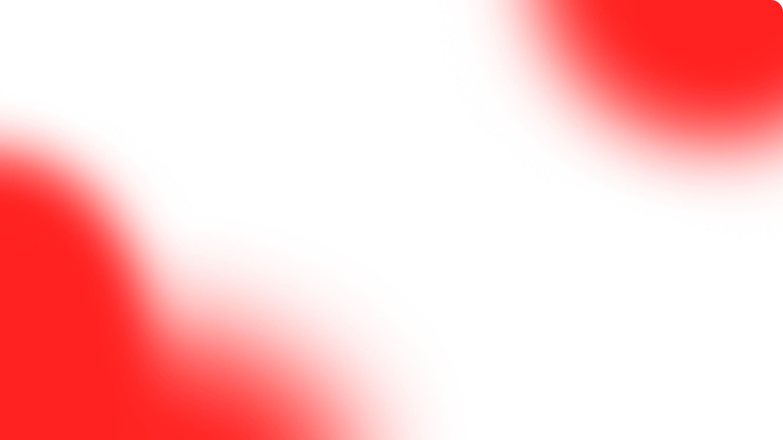 Digital distortion with black background, red shapes, and gray horizontal lines.