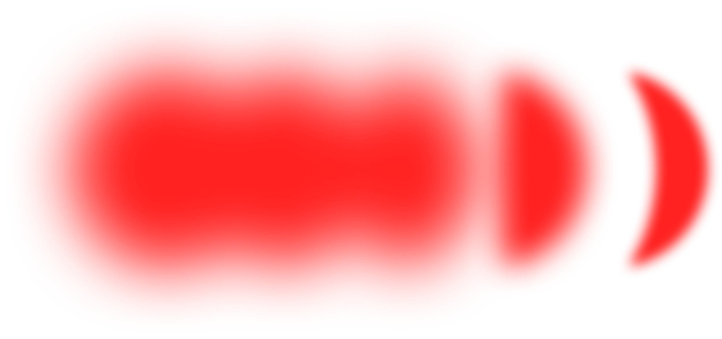 Red balloons arranged to form a speech bubble with a small balloon on the right side.