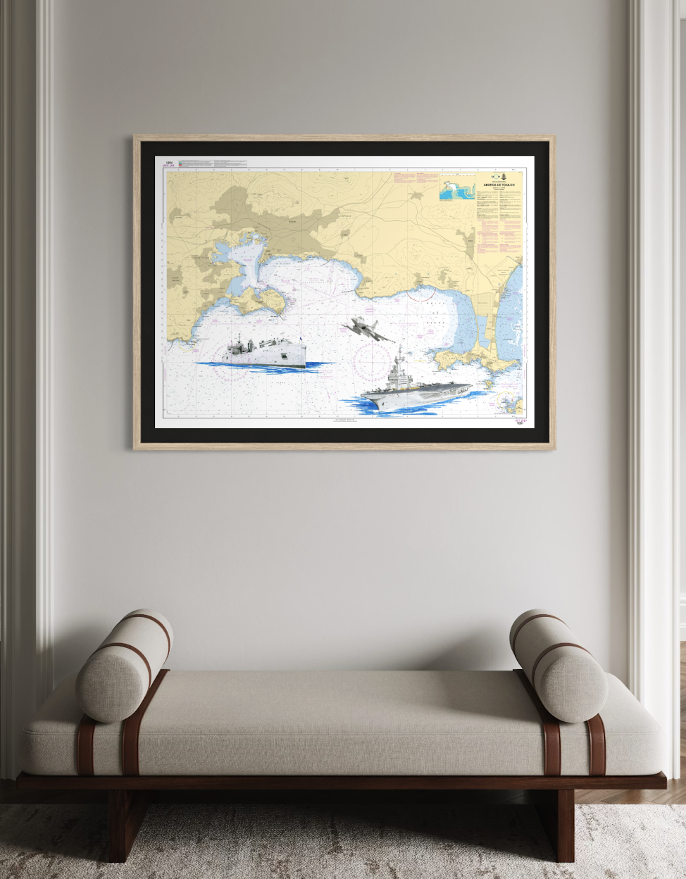 L'appareillage à Toulon