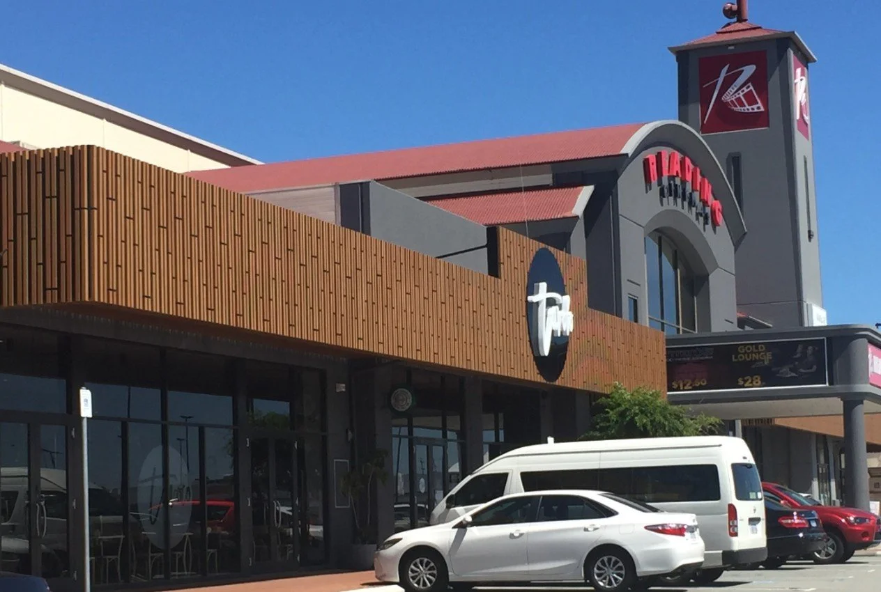 Reading Cinema -  Base Build upgrades to façade, F&B  tenancies  and bathrooms